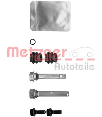 METZGER 113-1492X Guide Sleeve Kit, brake caliper